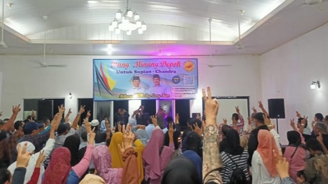 Rang Minang Depok kompak dukung Supian-Chandra