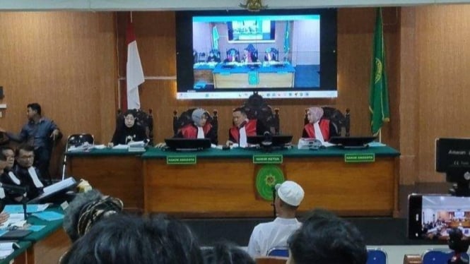 Potret sidang PK terpidana kasus Vina Cirebon