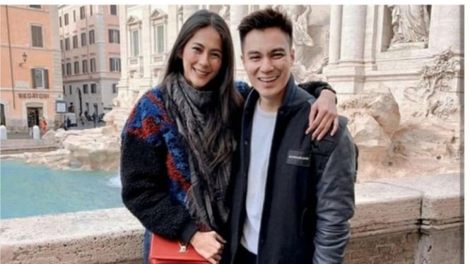 Potret Baim Wong dengan Paula Verhoeven