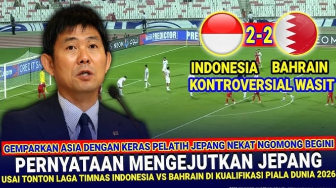 Pelatih Jepang sorot wasit Ahmed Al Kaf di laga Indonesia vs Bahrain