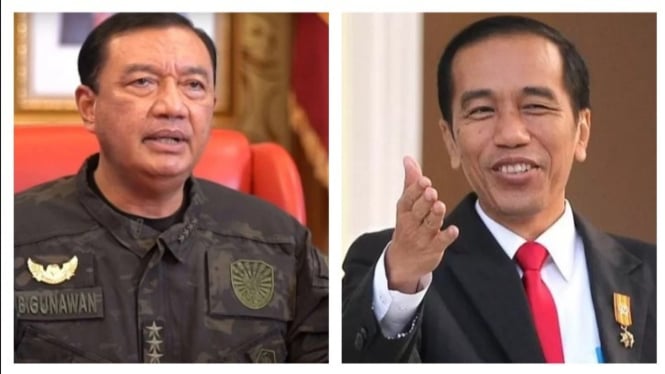 Kolase Budi Gunawan dan Presiden Jokowi