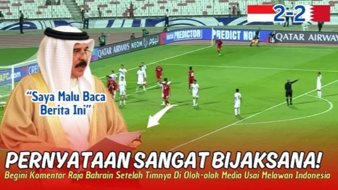 Raja Bahrain soal kotroversi wasit Ahmed Al Kaf vs Indonesia