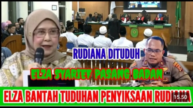 Potret tangkapan layar video Elza Syarief