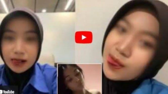 Potret tangkapan layar video yang viral di medsos