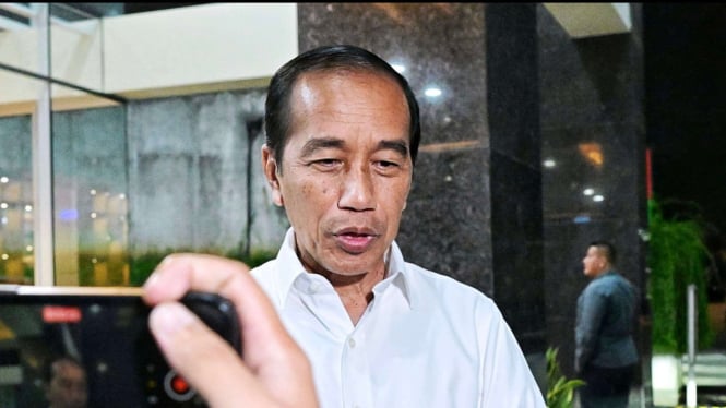 Potret Presiden Jokowi