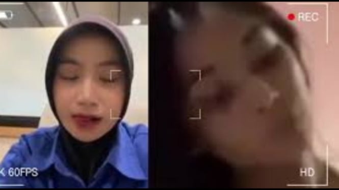 Potret tangkapan layar video yang beredar luas di medsos