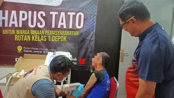 Program hapus tato di Rutan Depok