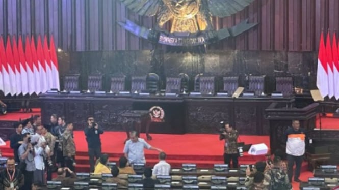 Persiapan pelantikan presiden dan wakil presiden terpilih