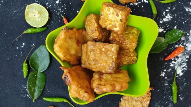 Tempe goreng gurih dan renyah