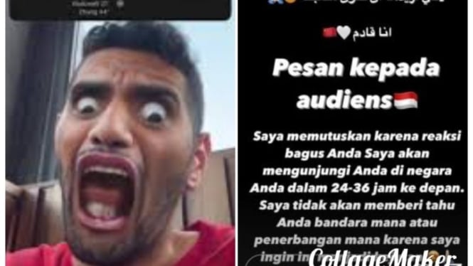 Potret kolase selebgram Bahrain