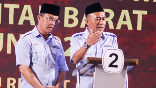 Calon Gubernur dan Wakil Gubernur Kalbar Ria Norsan-Krisantus