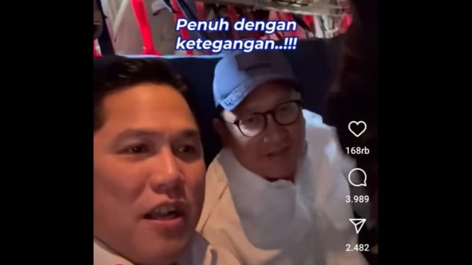 Erick Thohir Mengaku Tegang Naik Hercules