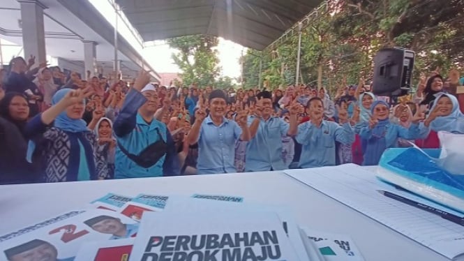 Warga Cimpaeun dukung Supian-Chandra di Pilkada Depok