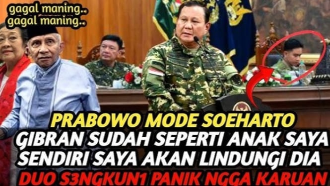 Presiden Prabowo bersama Gibran soal Kabinet Merah Putih