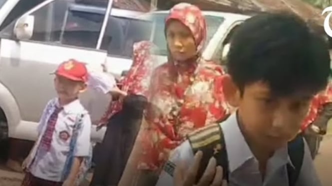 Potret tangkapan layar video yang beredar luas di medsos