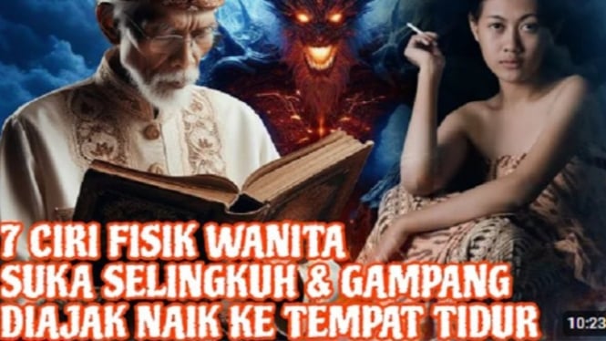 Ilustrasi Primbon Jawa soal wanita yang gampang diajang selingkuh