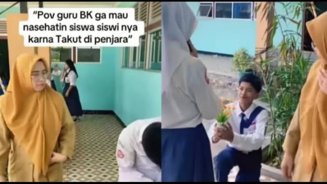 Potret tangkapan layar video