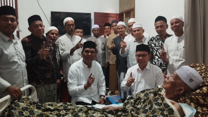 Calon pasangan Bupati dan Wakil Bupati Aceh Jaya, Mustafa dan Hanasri