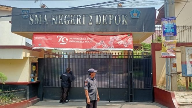 Gedung SMA Negeri atau SMAN 2 Depok