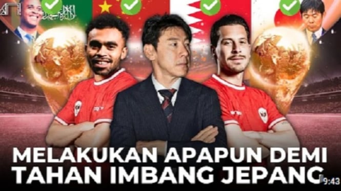 Timnas Indonesia vs Jepang di laga Kualifikasi Piala Dunia 2026