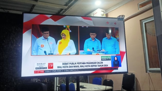 Debat perdana Pilkada Depok