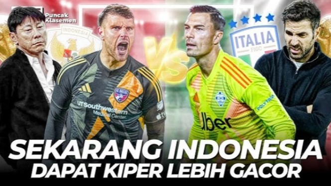 Timnas Indonesia dijaga kiper top kelas dunia