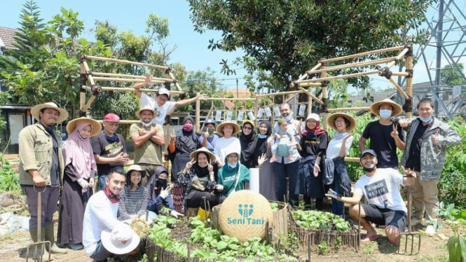 Lahan Tidur Menjadi Kebun