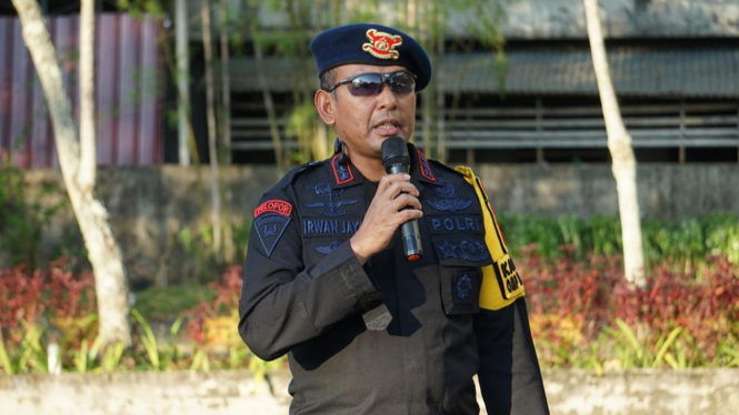 Kepala Operasi Daerah (Kaopsda), Kombespol Irwan Jaya,