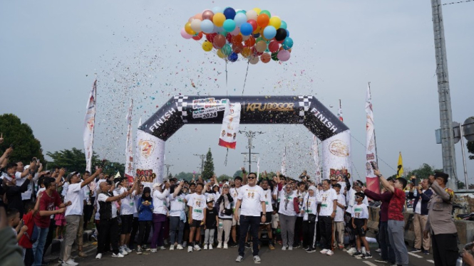 Color Fun Walk KPU Kabupaten Bogor