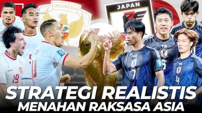 Timnas Indonesia vs Jepang di babak kualifikasi Piala Dunia 2026