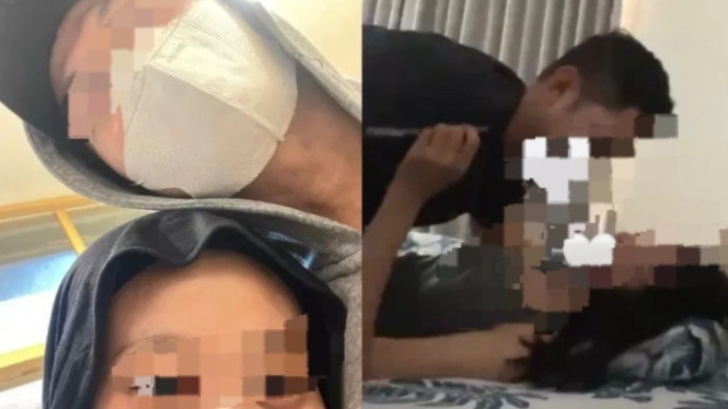Potret tangkapan layar foto yang beredar luas di medsos
