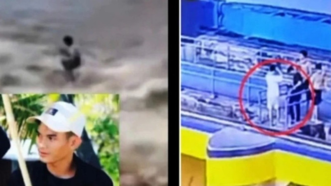 Potret tangkapan layar video yang viral di medsos