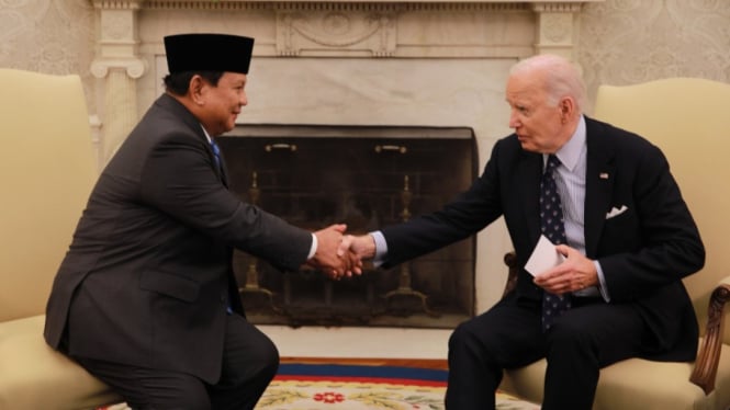 Pertemuan Presiden Prabowo dengan Biden