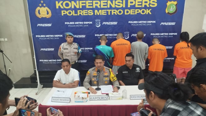 Polres Metro Depok Berhasil Tangkap Komplotan Prostitusi Online