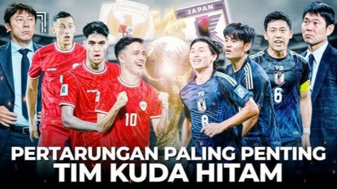 Timnas Indonesia vs Jepang di babak kualifikasi Piala Dunia