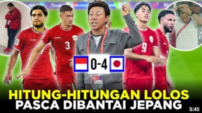 Timnas Indonesia masih punya kesempatan usai dibantai Jepang