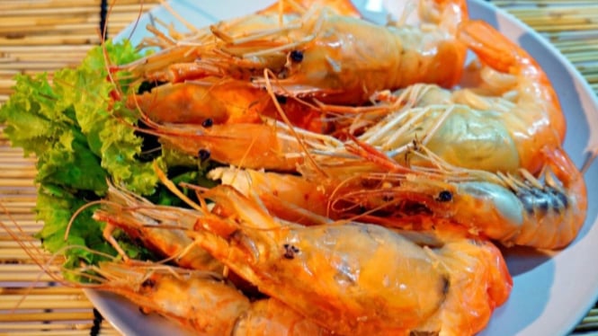 Udang saus pedas enak dan gurih