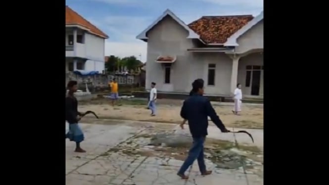 Kejadian carok di Sampang Madura