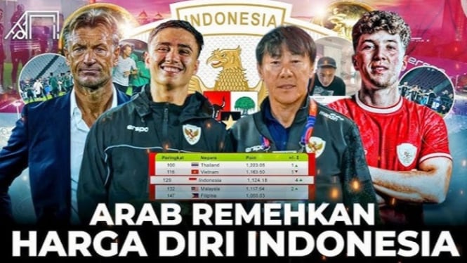 Timnas Indonesia vs Arab Saudi di babak Kualifikasi Piala Dunia