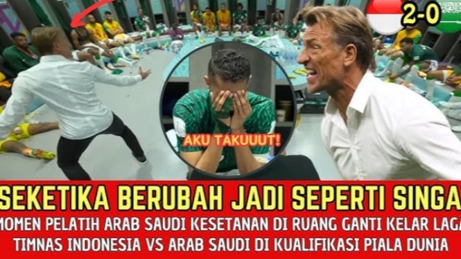 Pelatih Arab Saudi marah usai kalah dari Timnas Indonesia