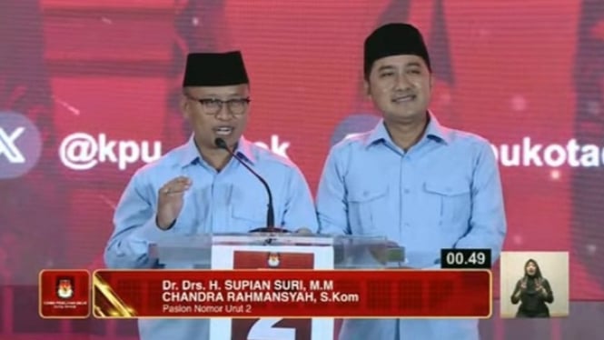 Calon Wali Kota dan Wakil Wali Kota Depok, Supian-Chandra