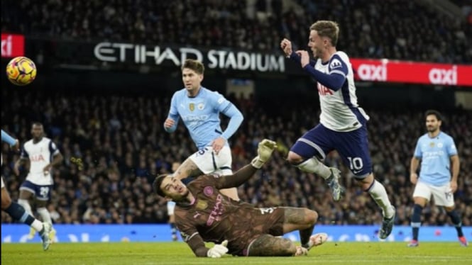 Man City dipermalukan Tottenham di Etihad