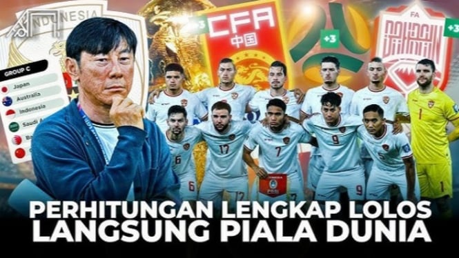 Peluang Timnas Indonesia masuk Piala Dunia 2026