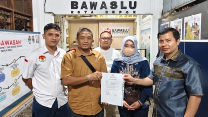 Kasus dugaan money politik dilaporkan ke Bawaslu Depok