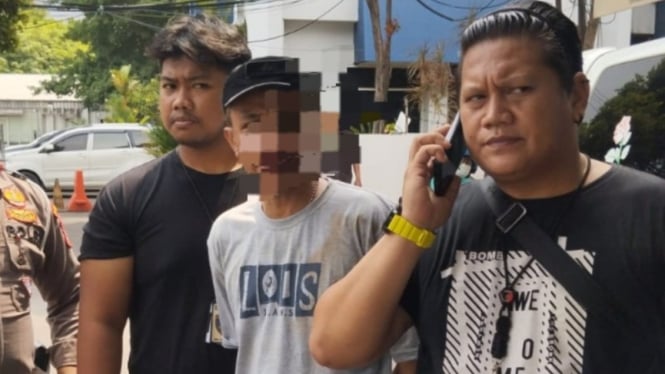 Potret pelaku dugaan penganiayaan driver taksi online di Pulogadung