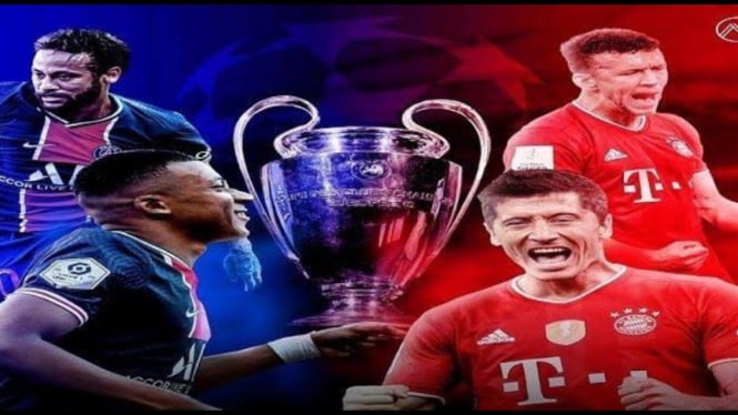 Potret ilustrasi Bayern Munchen vs PSG