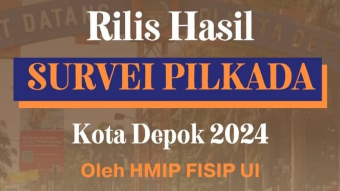 Rilis survei HMIP FISIP UI jelang Pilkada Depok