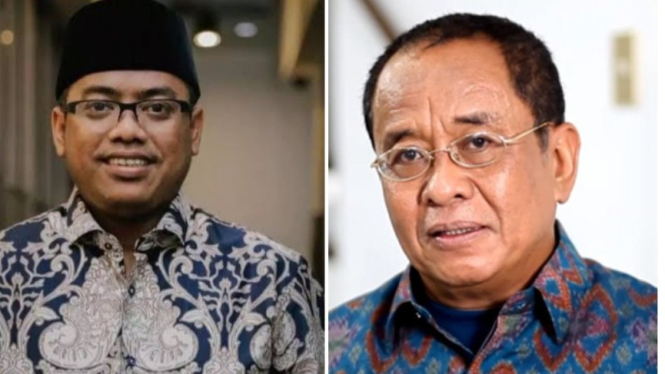 Potret kolase Muannas Alaidid dan Said Didu