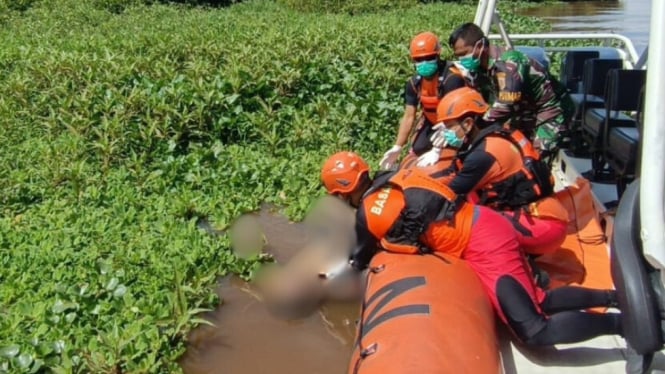 Penemuan Mayat Mengambang di Sungai Kapuas Kalbar