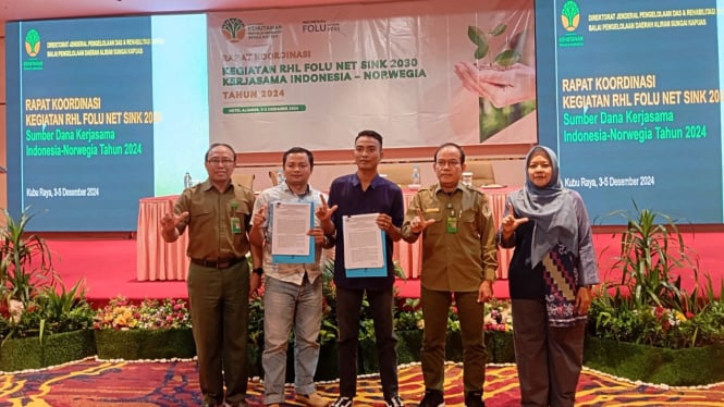 BPDAS Kapuas Rehabilitasi Hutan dan Lahan (RHL)  Fulo Net Sink 2030